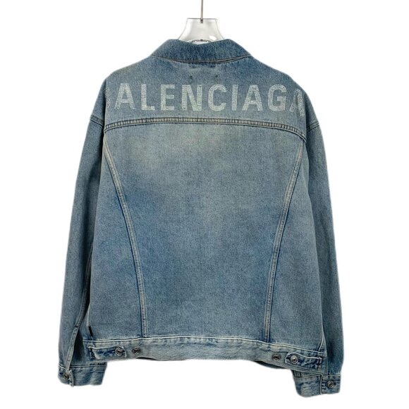 Balenciaga Jackets & Blazers - Balenciaga Blue Cotton Denim Jacket